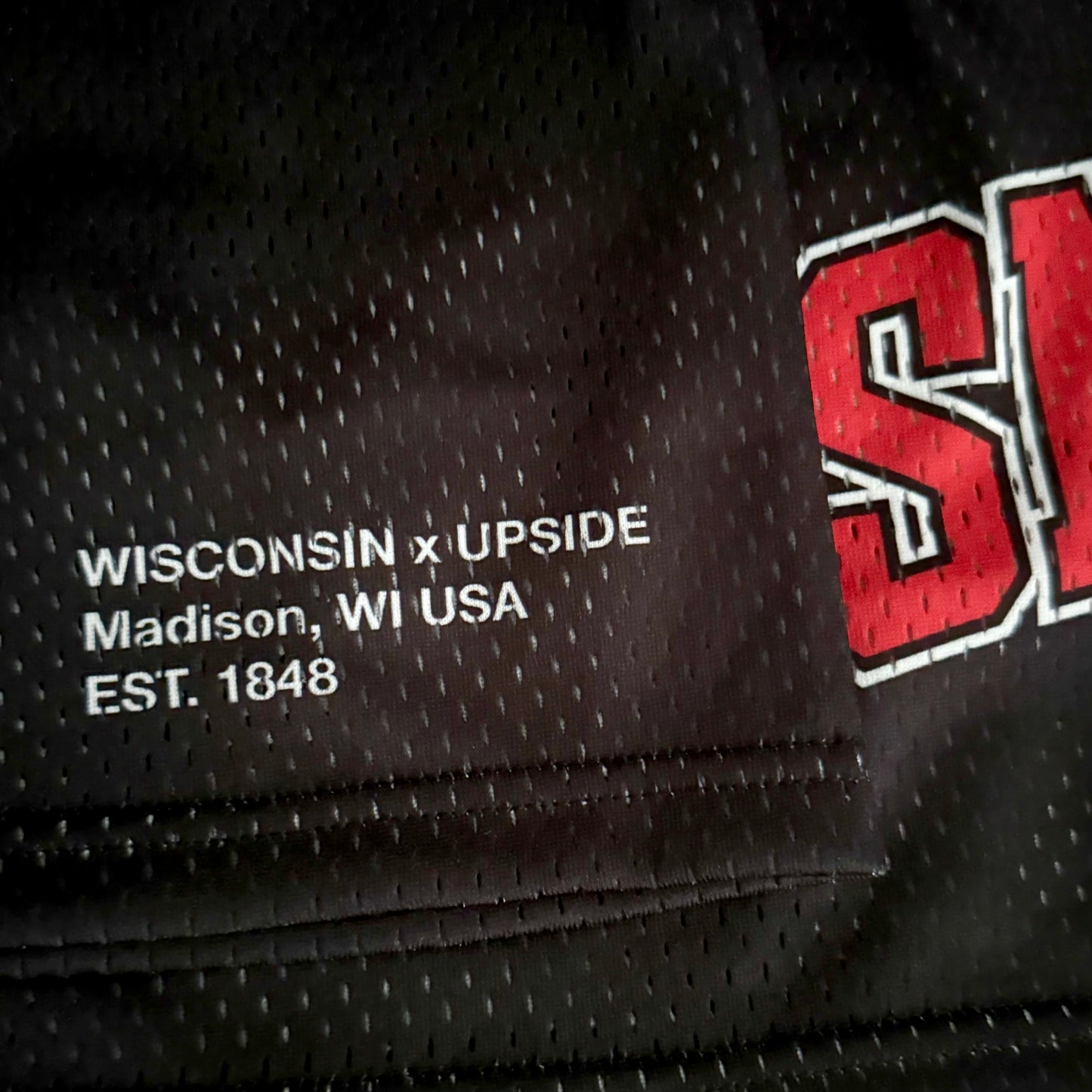 Wisconsin x Upside Mesh Shorts