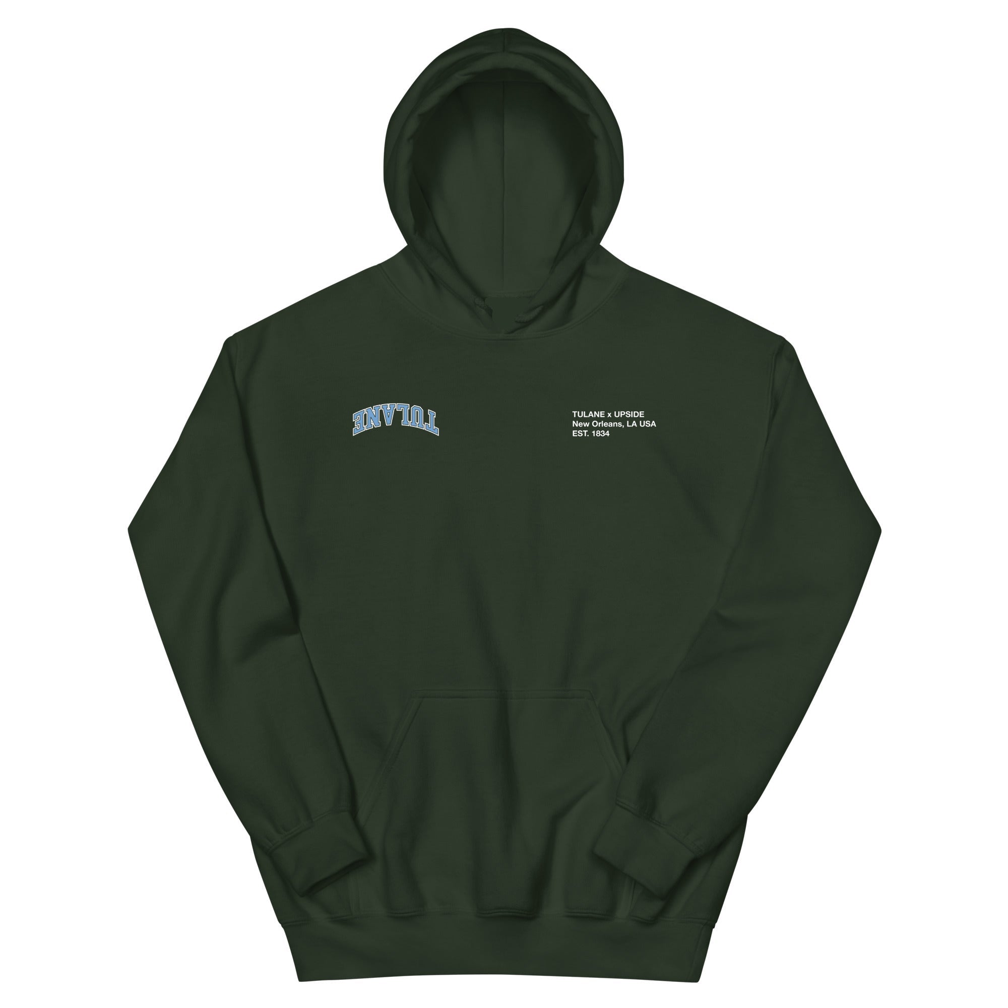 Tulane x Upside Hoodie – UPSIDE - Main Image