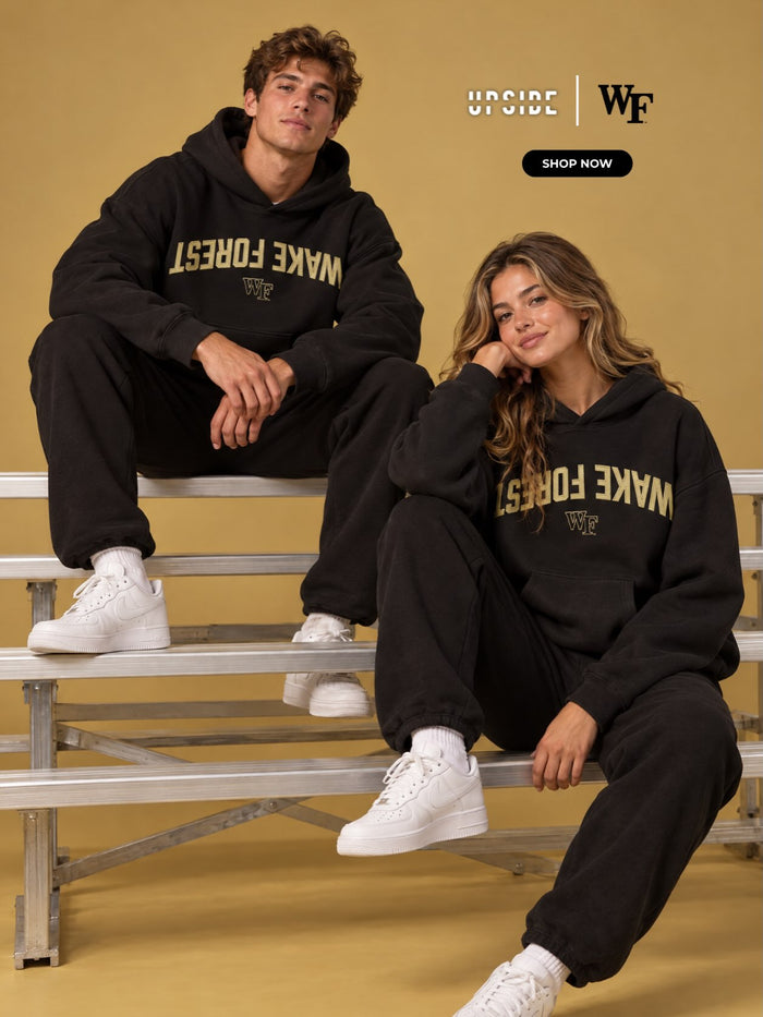 @demondeaconstyle in UPSIDE Wake Forest gear