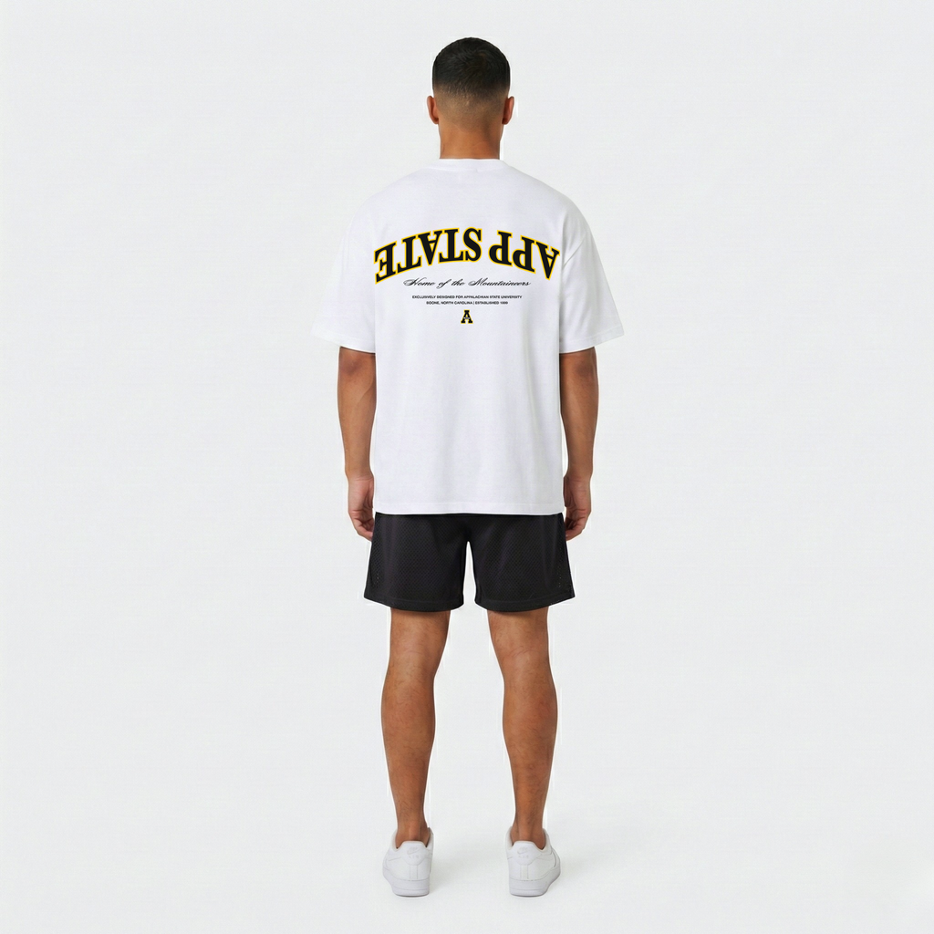 App State Essentials Oversized Tee - UPSIDE