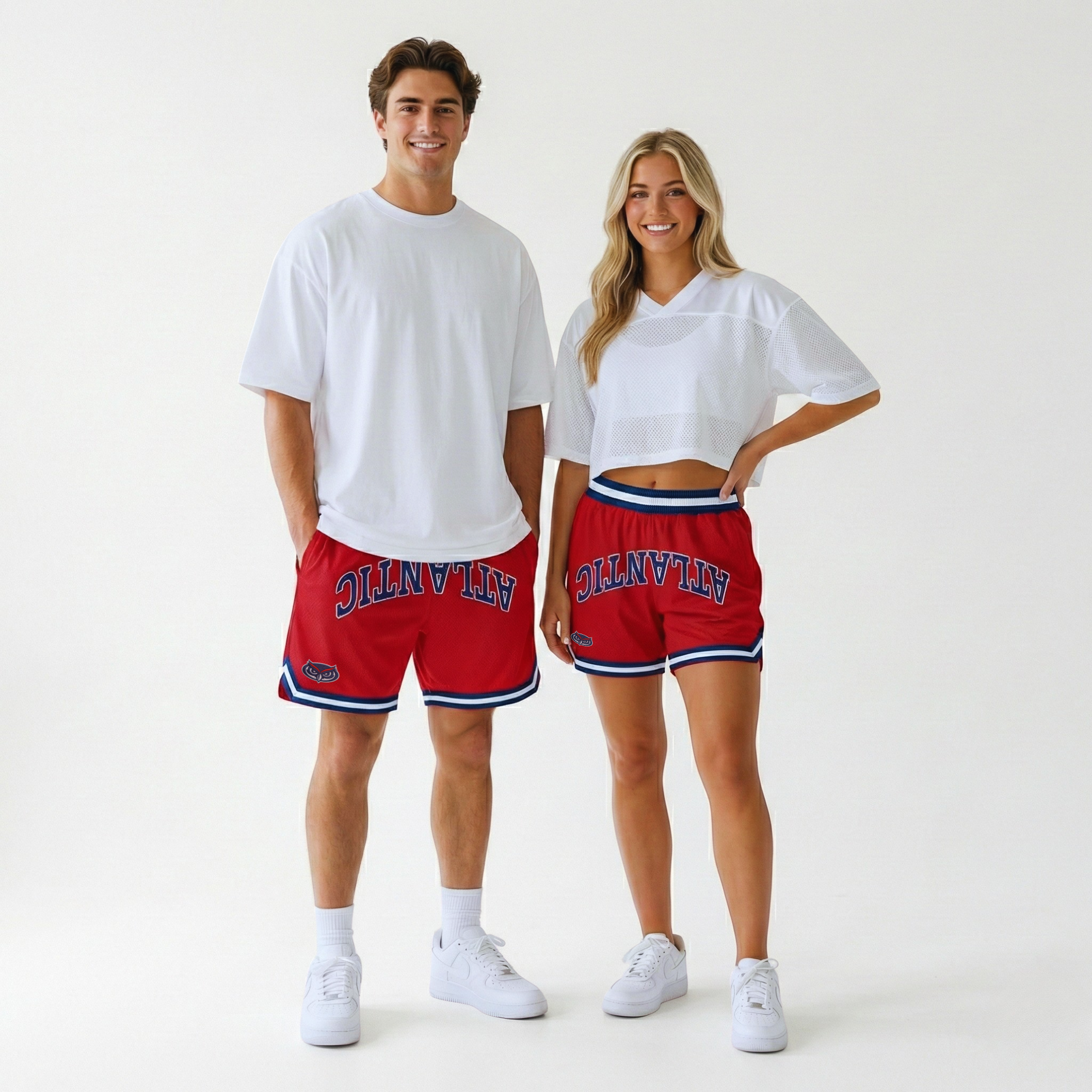 Florida Atlantic Varsity Mesh Shorts - UPSIDE