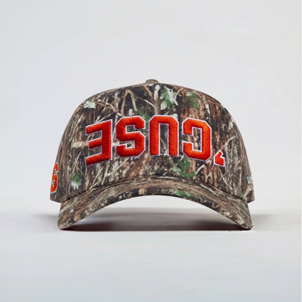 Syracuse Orange Camo Hat - UPSIDE