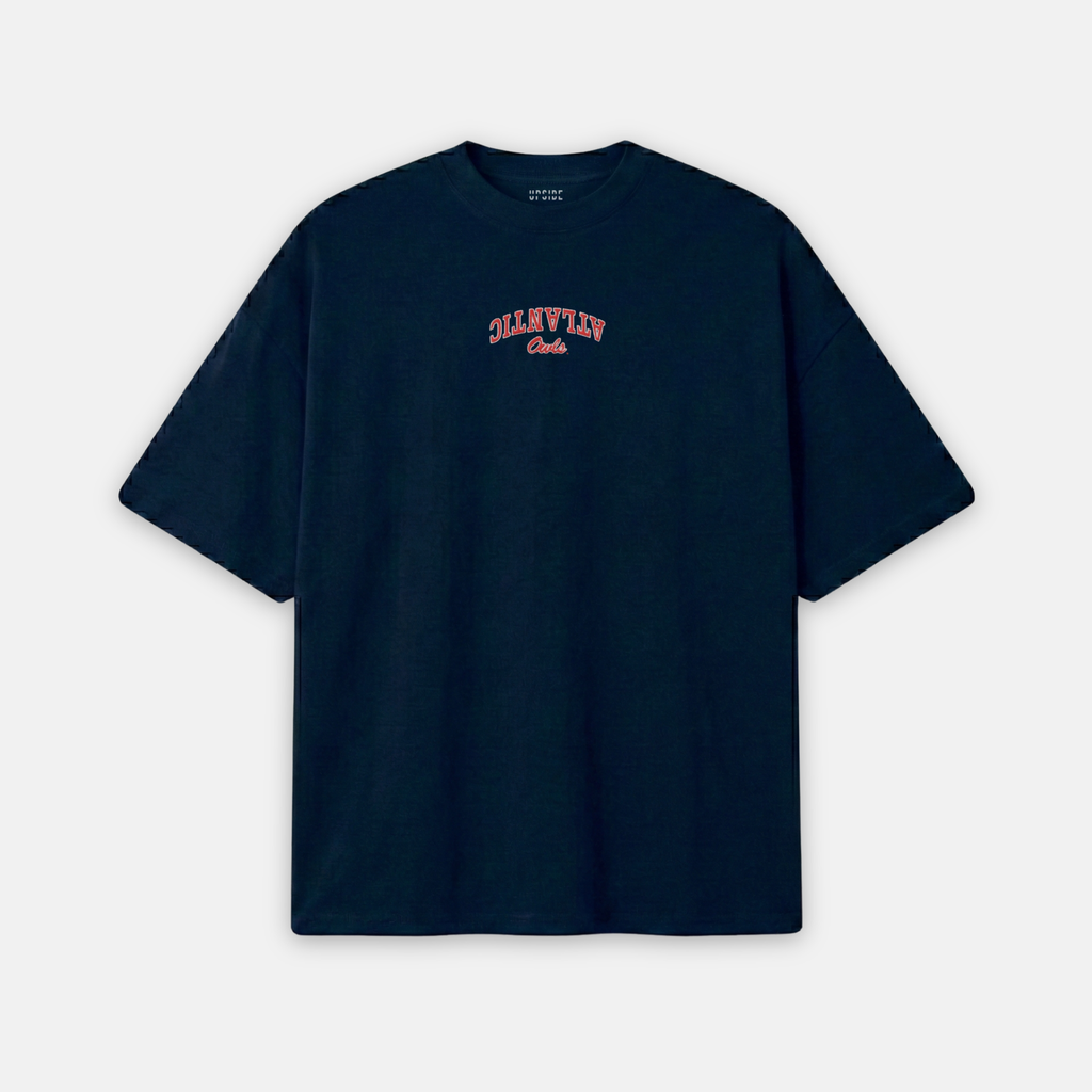 Florida Atlantic Embroidered Oversized Tee - UPSIDE