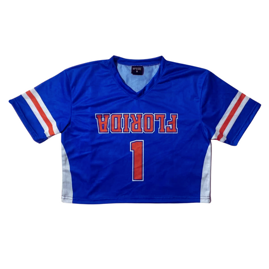 Florida Cropped Mesh Jersey