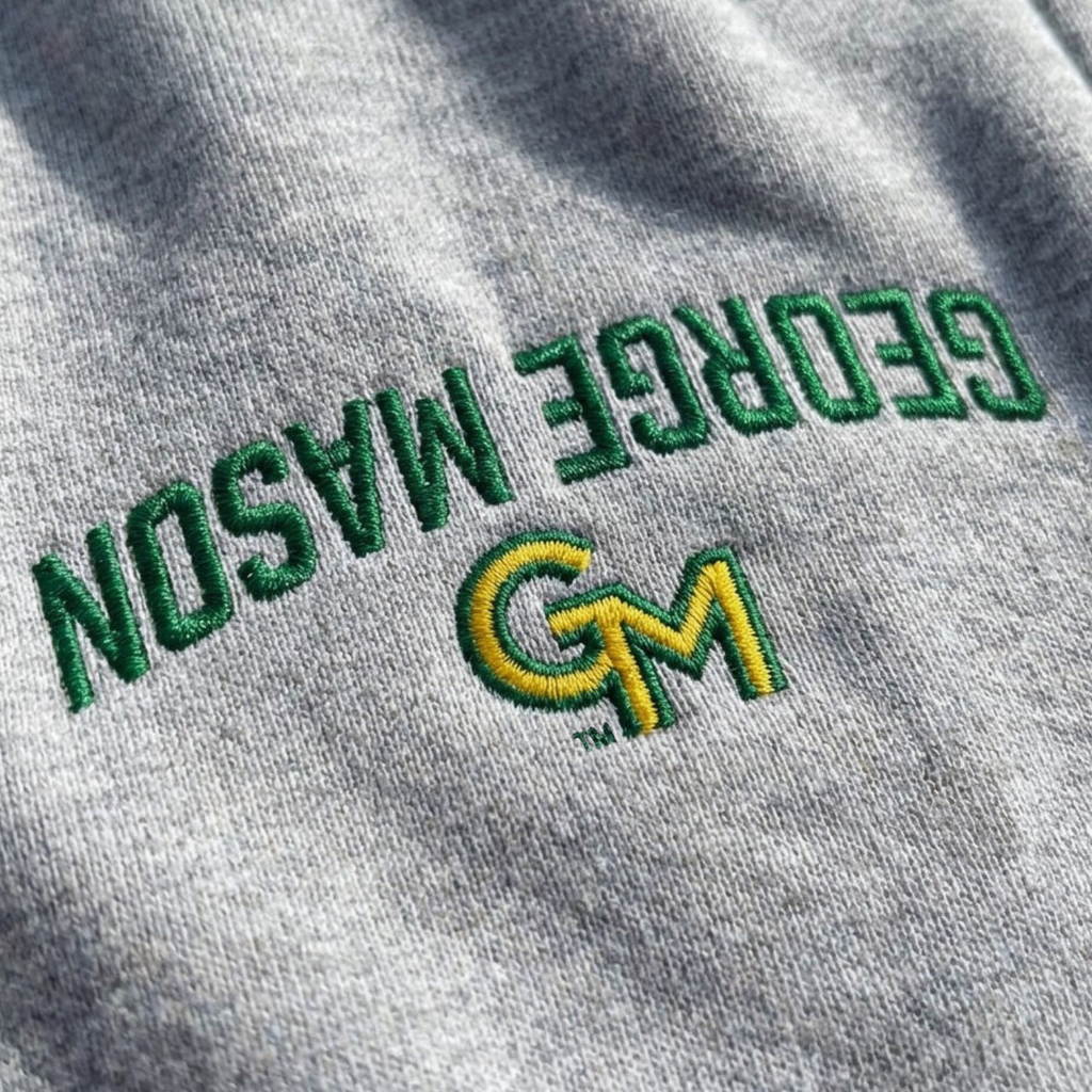 George Mason Embroidered Hoodie - UPSIDE