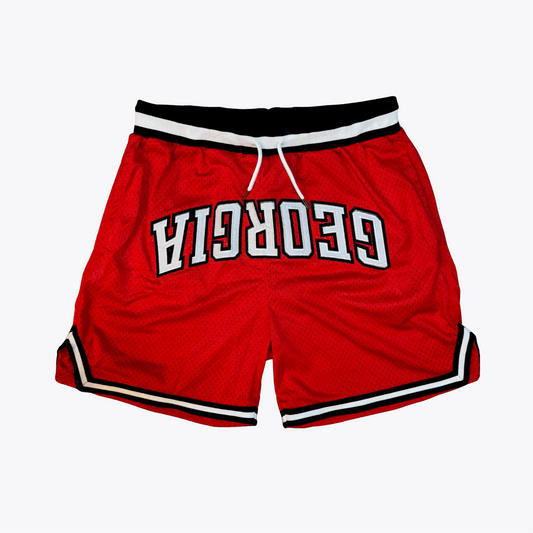 Georgia Varsity Mesh Shorts