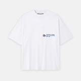 Gonzaga Essentials Oversized Tee in white, front view