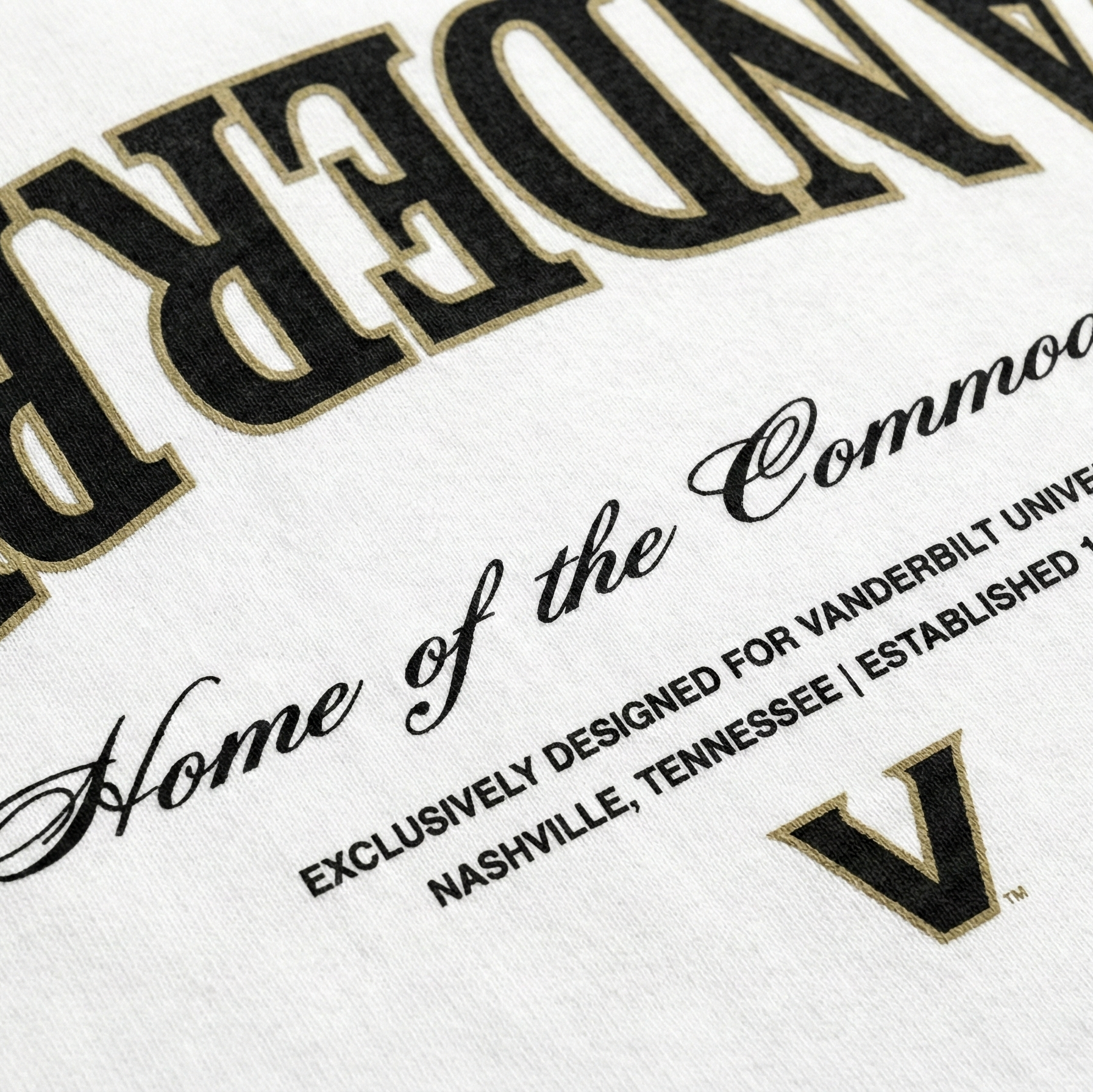 Vanderbilt Essentials Oversized Tee