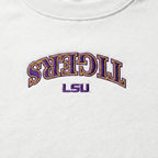 LSU Tigers Embroidered Crewneck