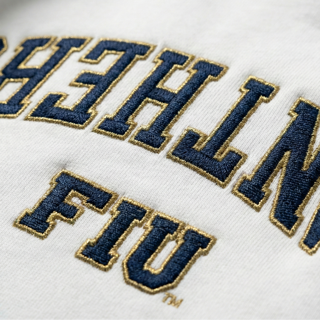 FIU Panthers Embroidered Crewneck