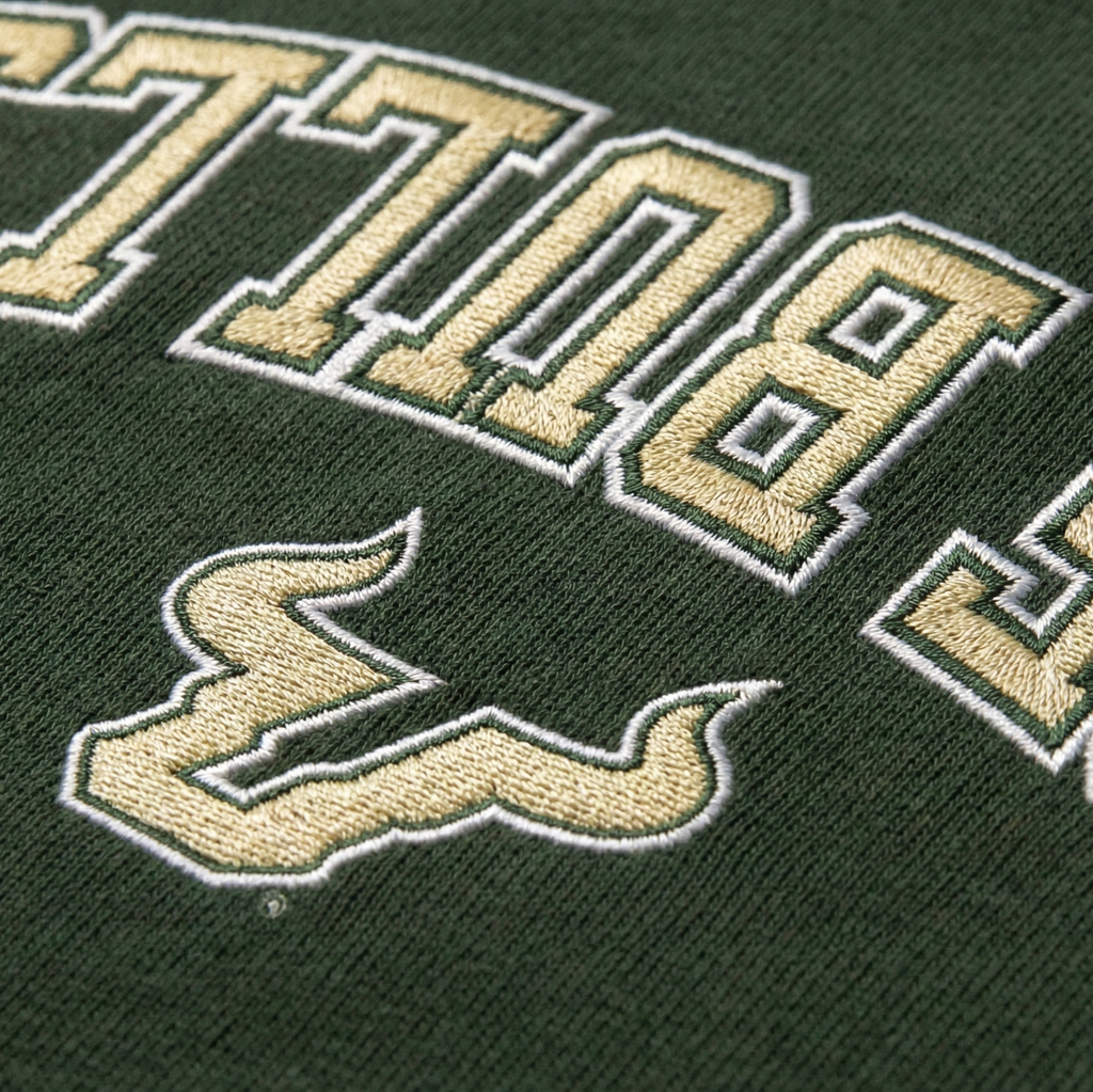 USF Bulls Embroidered Hoodie - UPSIDE
