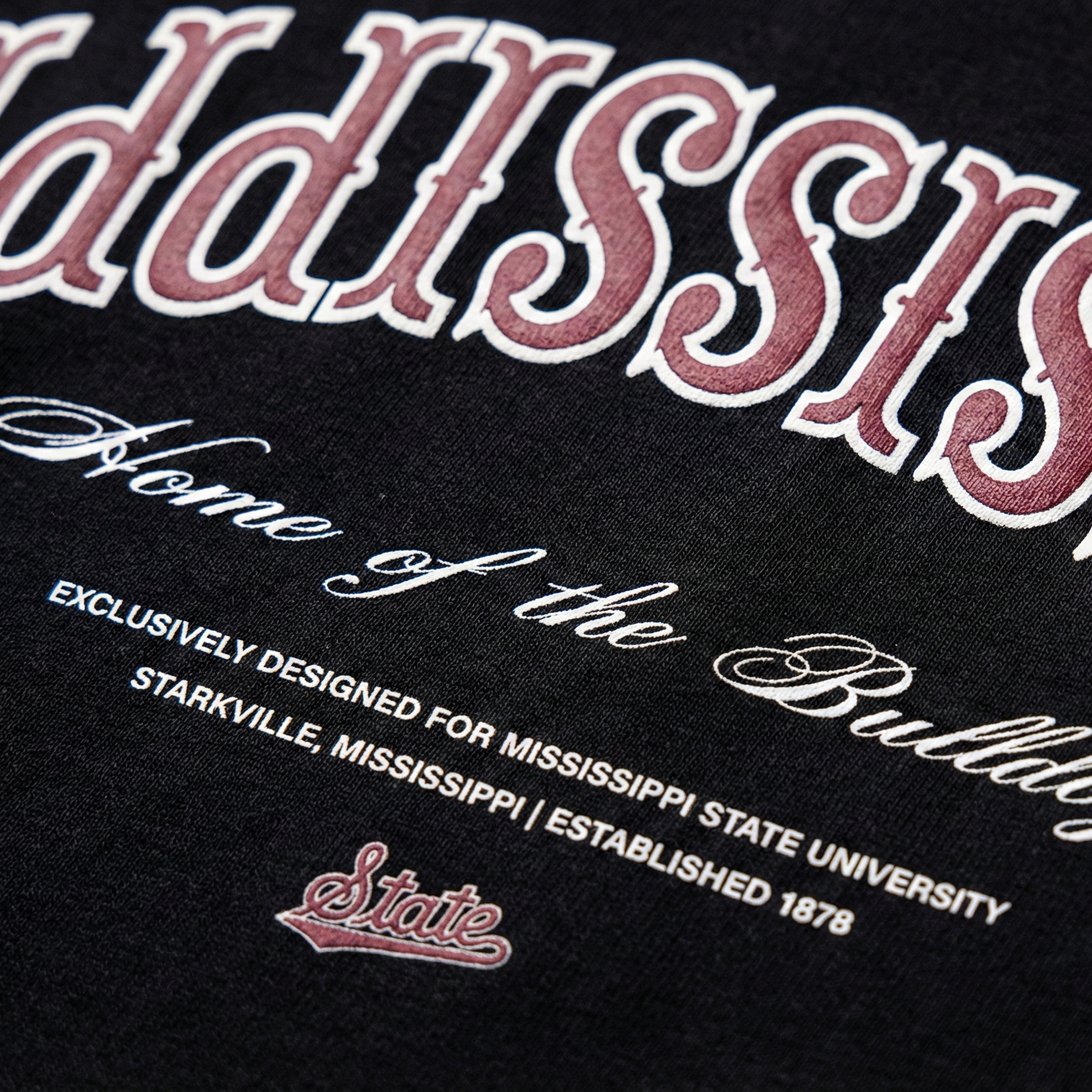 Mississippi State Essentials Oversized Tee