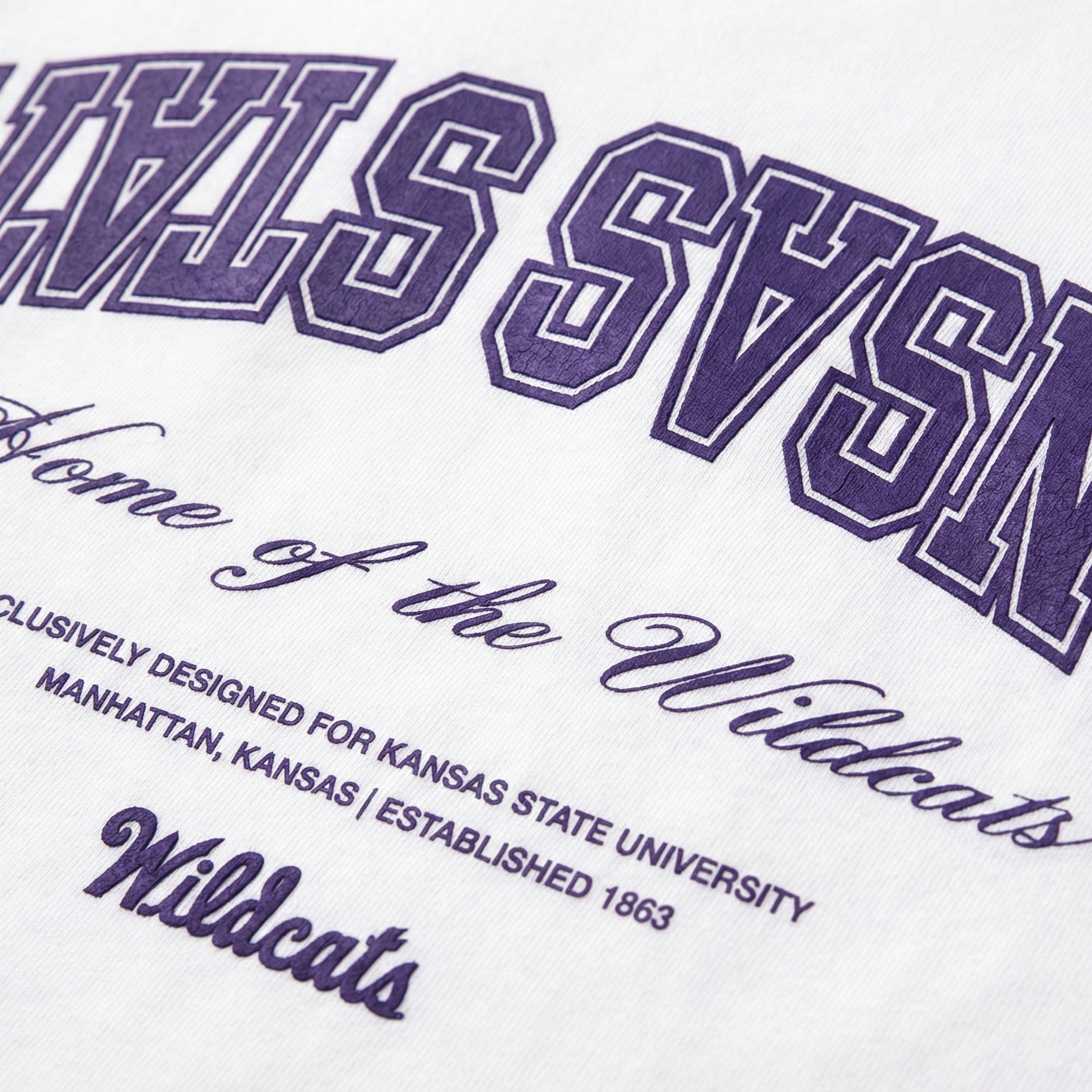 Kansas State Essentials Oversized Tee