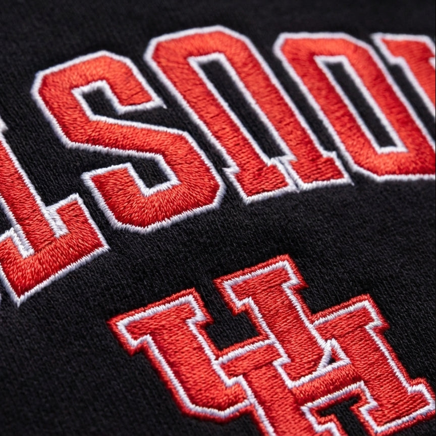 Houston Embroidered Crewneck