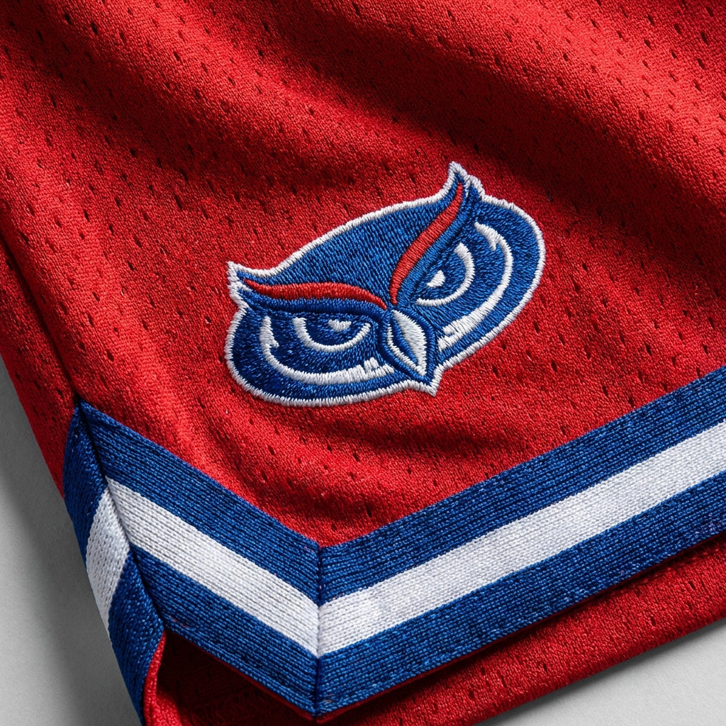 Florida Atlantic Varsity Mesh Shorts - UPSIDE