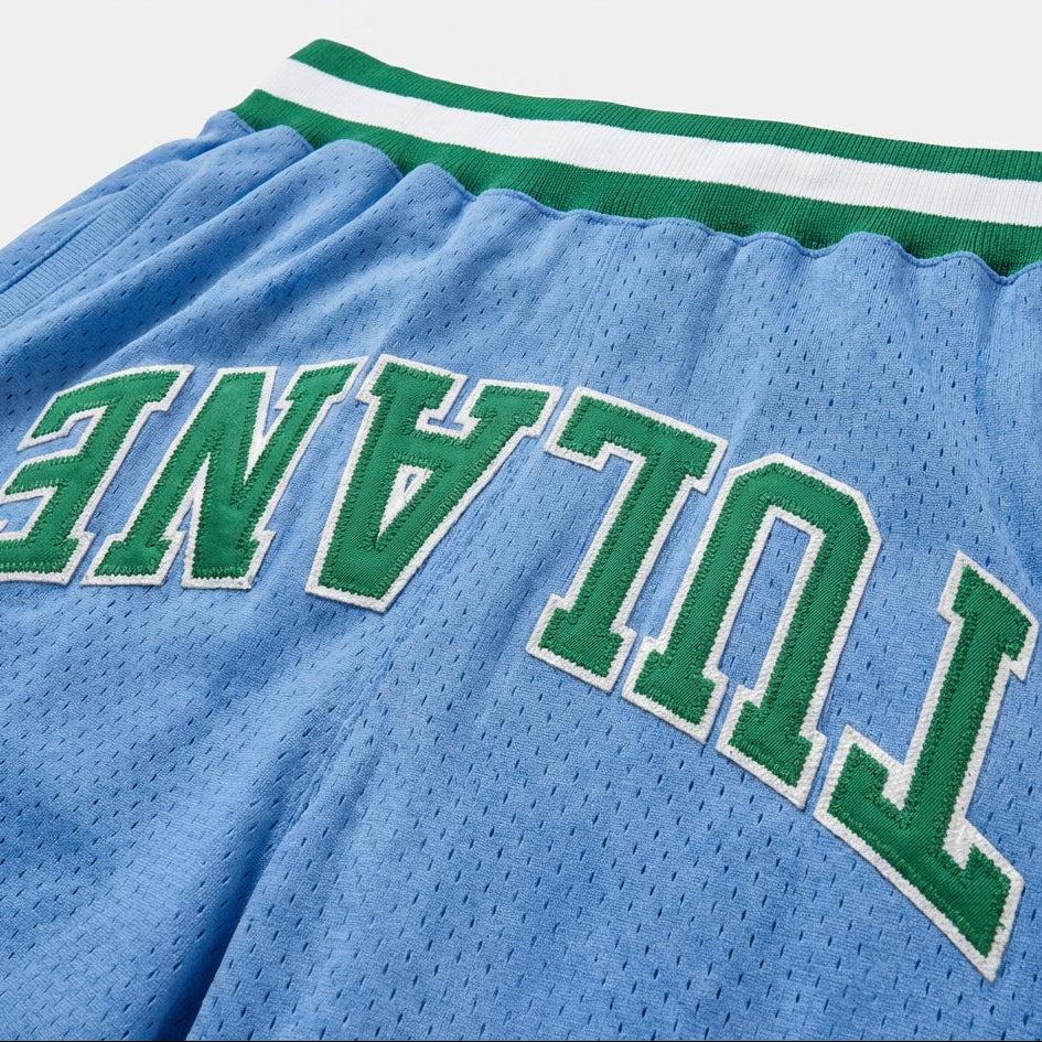 Tulane Varsity Mesh Shorts - UPSIDE