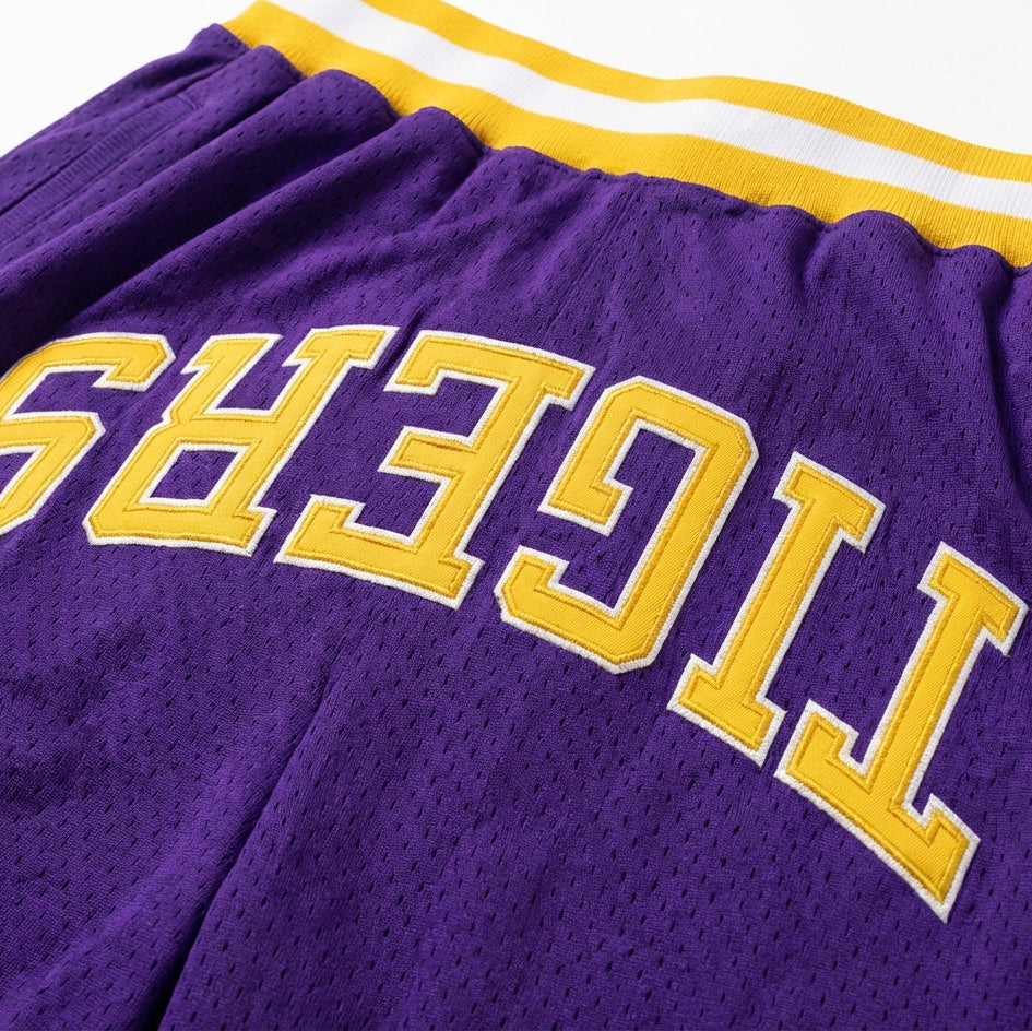 LSU Varsity Mesh Shorts - UPSIDE