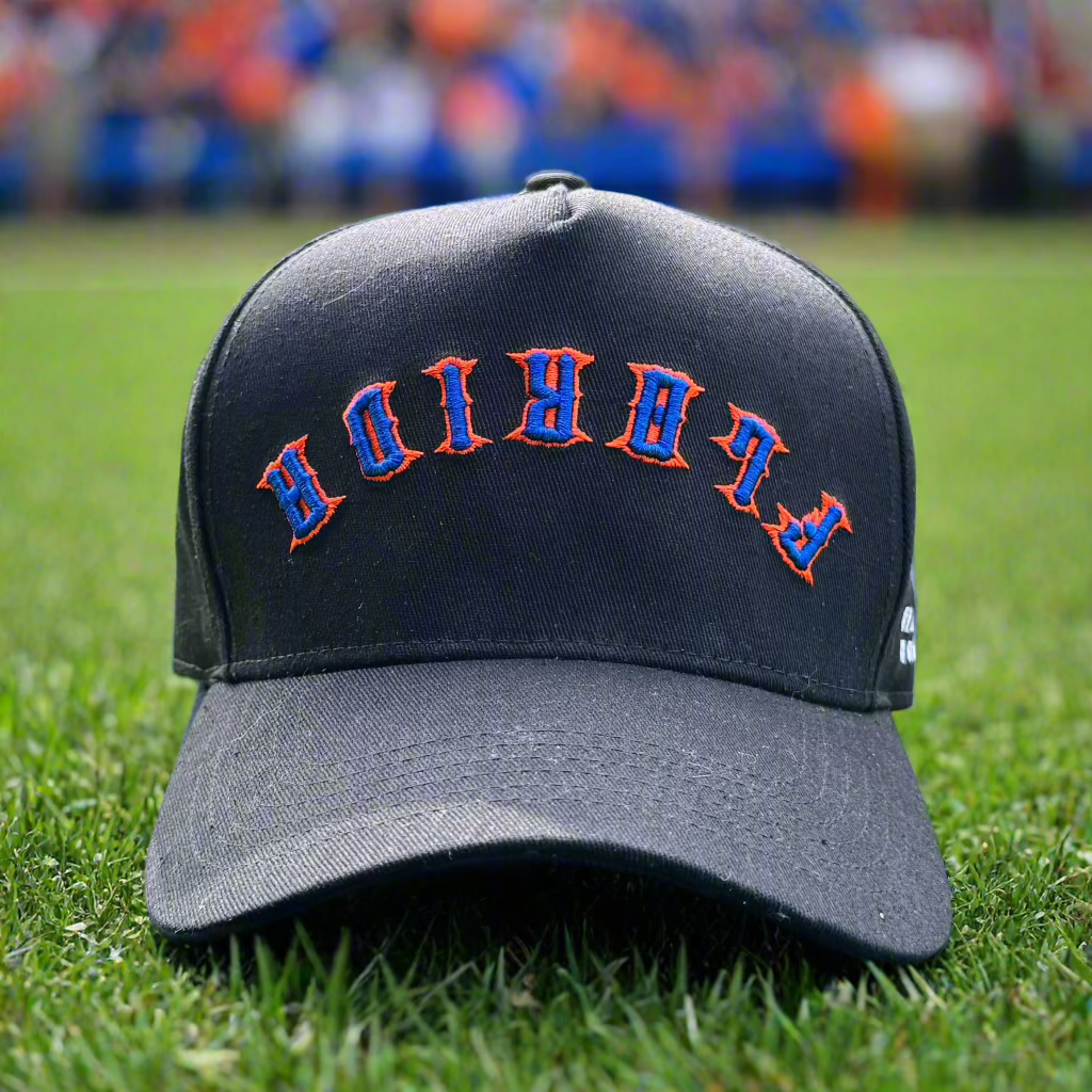 University of Florida Gators (UF) Upside Down Black Hat