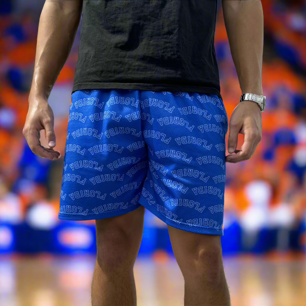 Florida Pattern Mesh Shorts