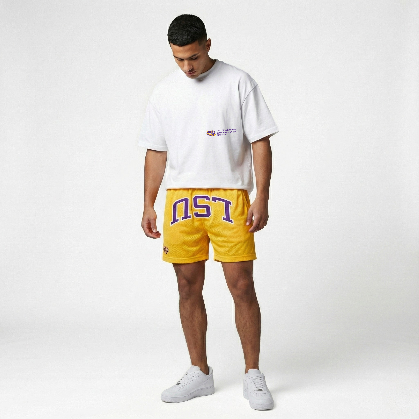 LSU Tigers Mesh Shorts