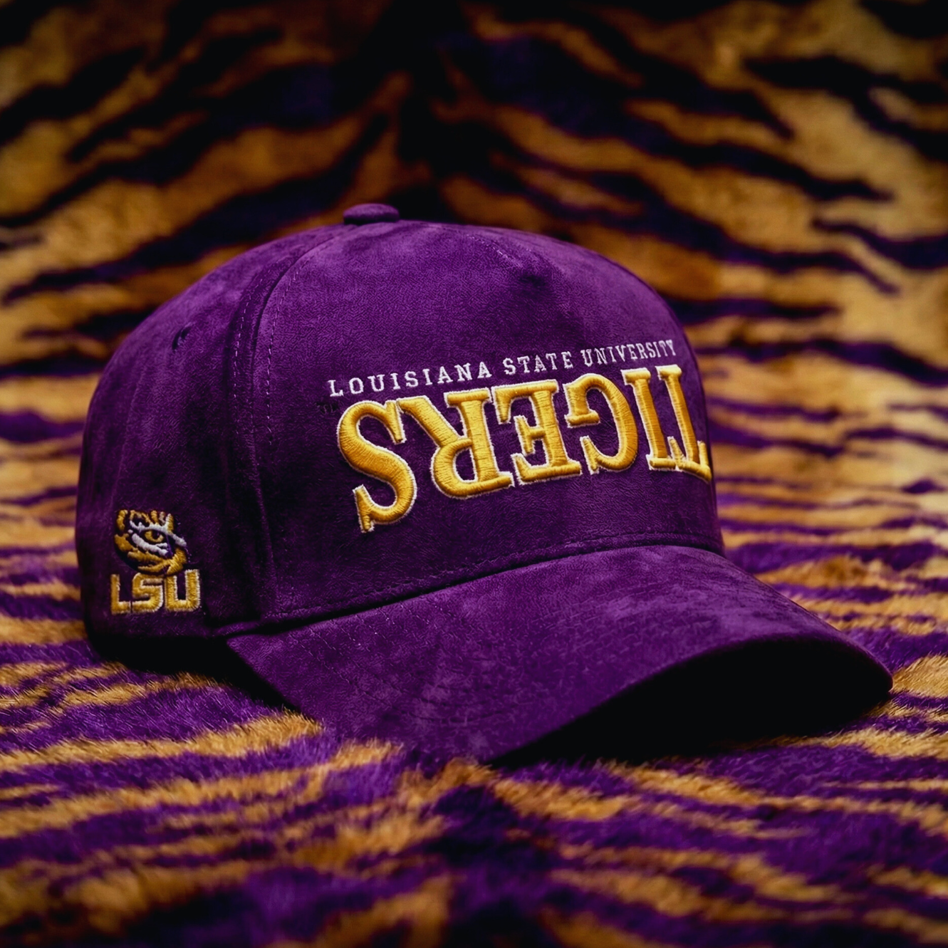 LSU Tigers Suede Hat