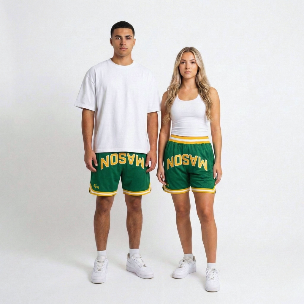 George Mason Varsity Mesh Shorts - UPSIDE
