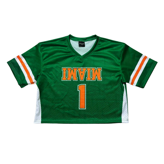 Miami Cropped Mesh Jersey