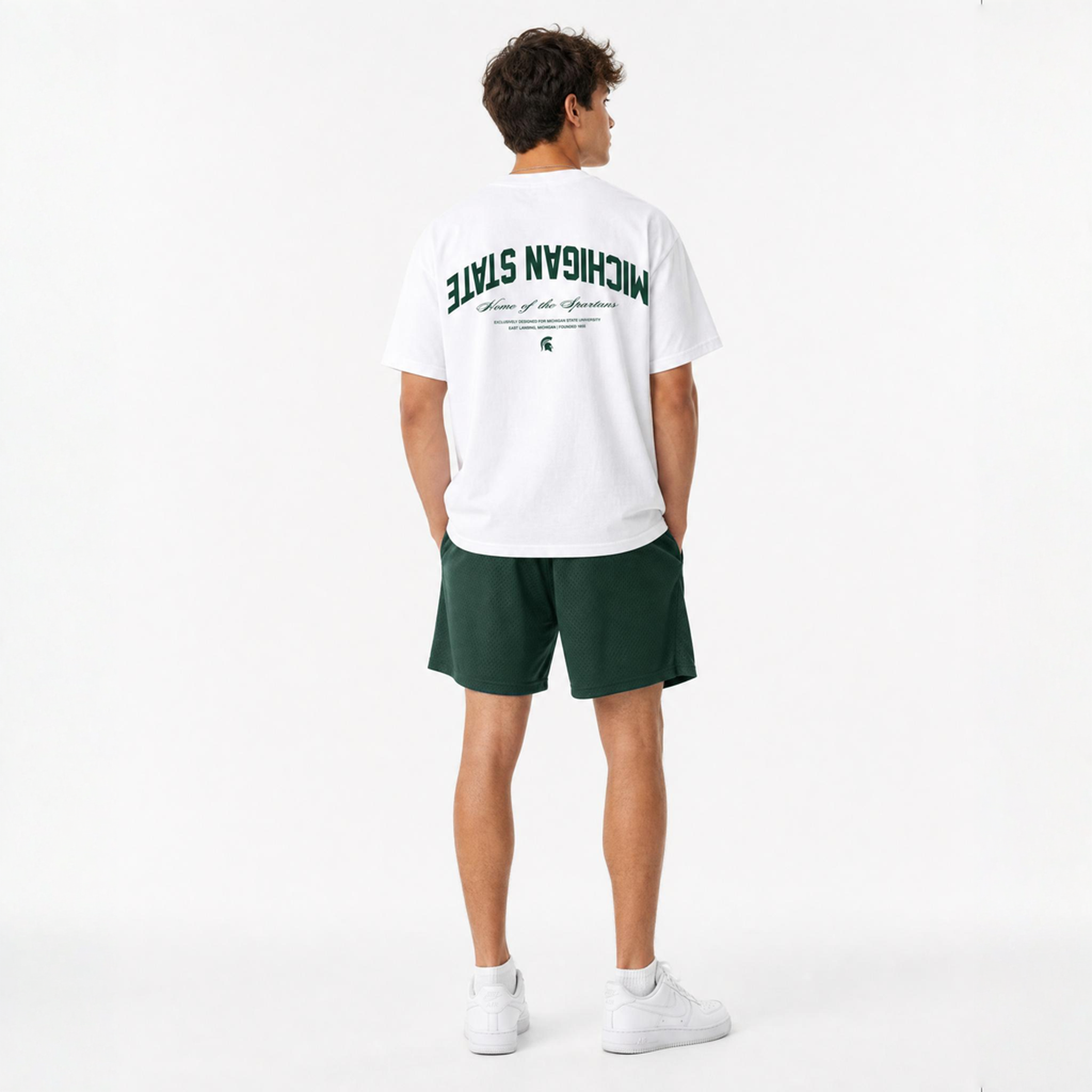 Michigan State Essentials Oversized Tee