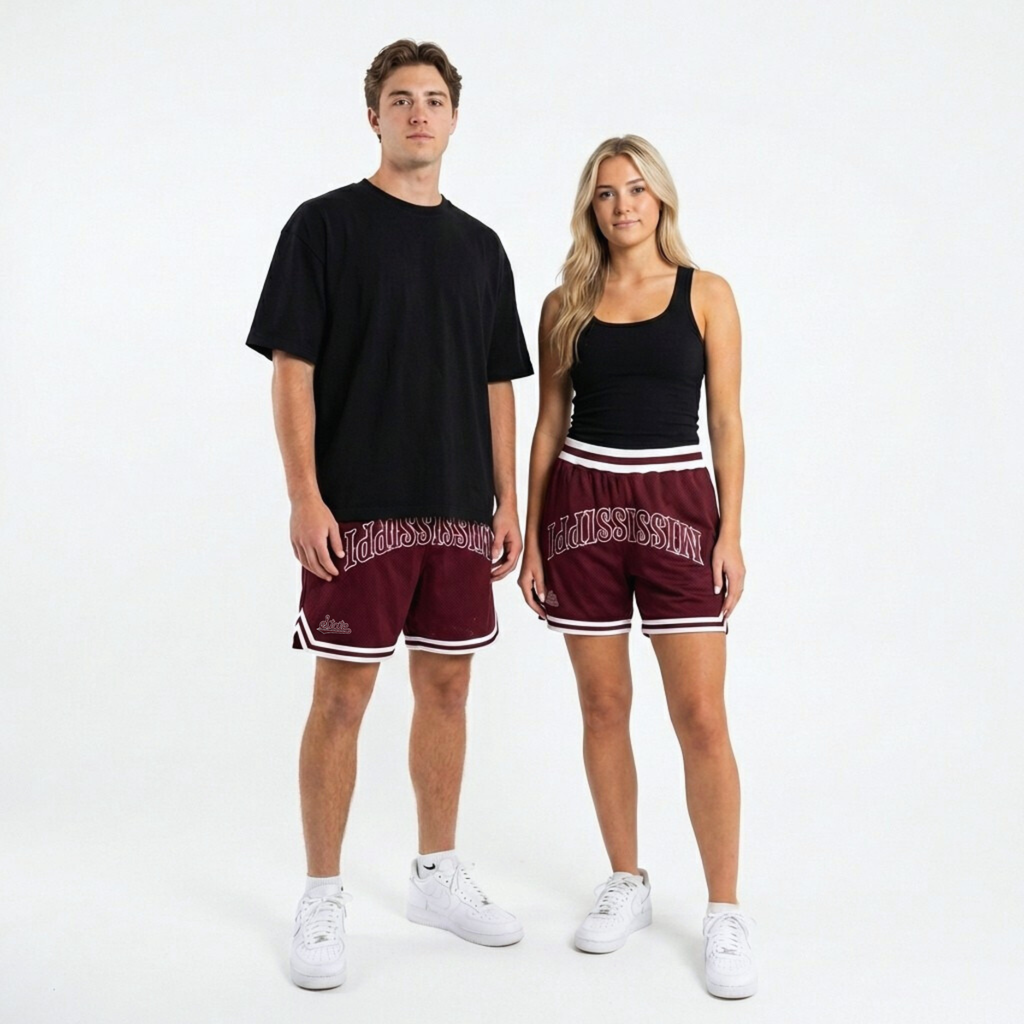 Mississippi State Varsity Mesh Shorts - UPSIDE