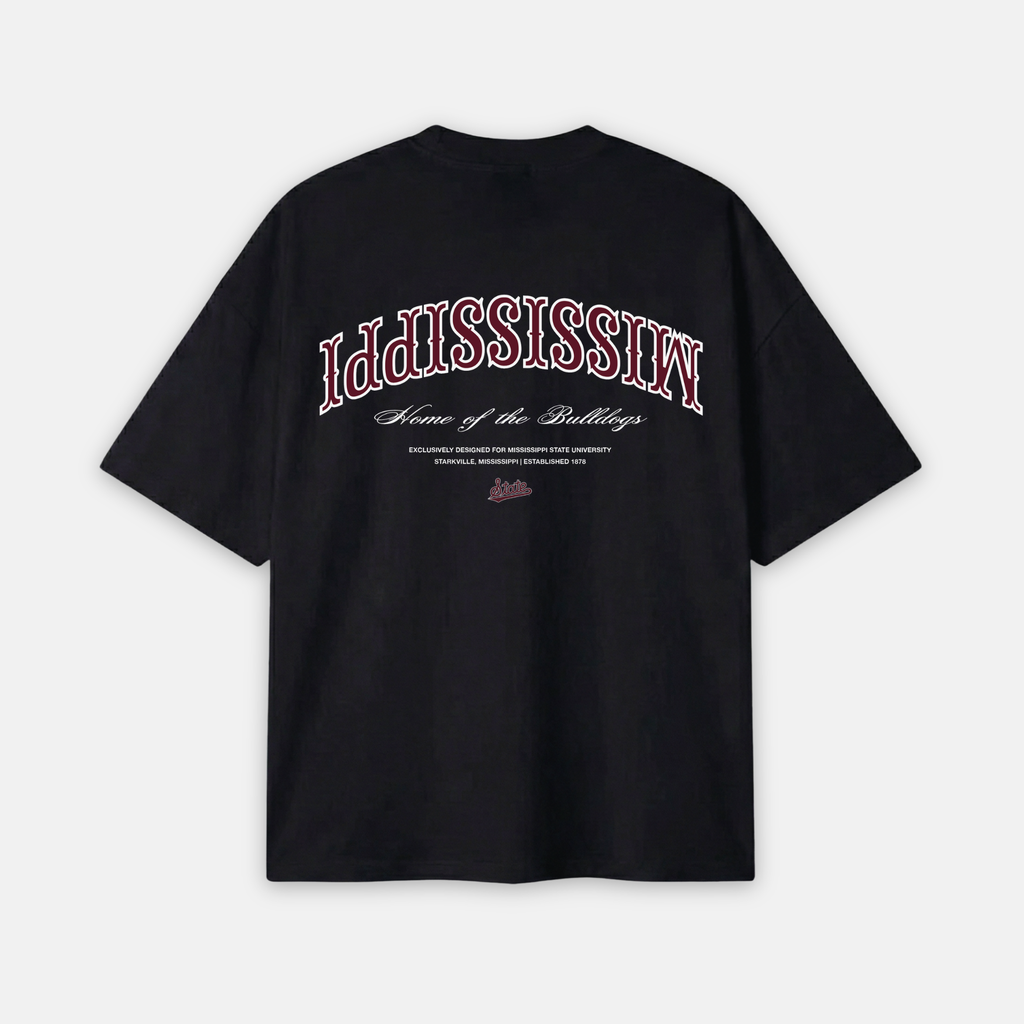 Mississippi State Essentials Oversized Tee