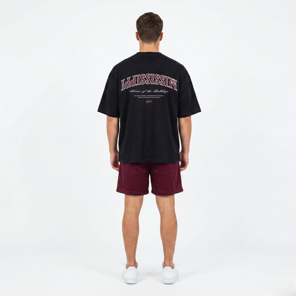 Mississippi State Essentials Oversized Tee