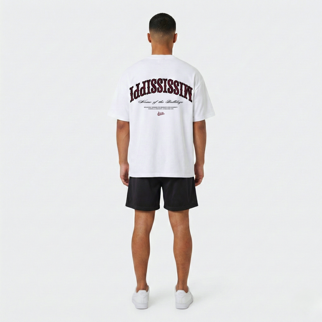 Mississippi State Essentials Oversized Tee - UPSIDE