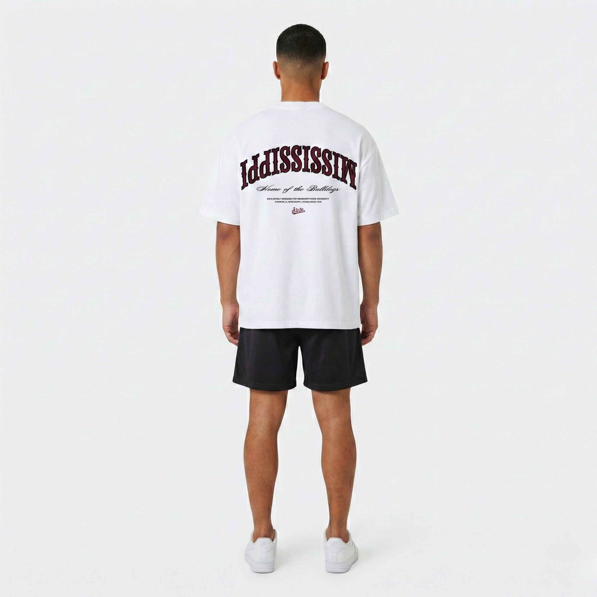 Mississippi State Essentials Oversized Tee