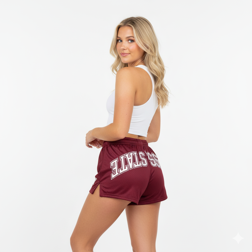 Mississippi State Mesh Shorts | Women