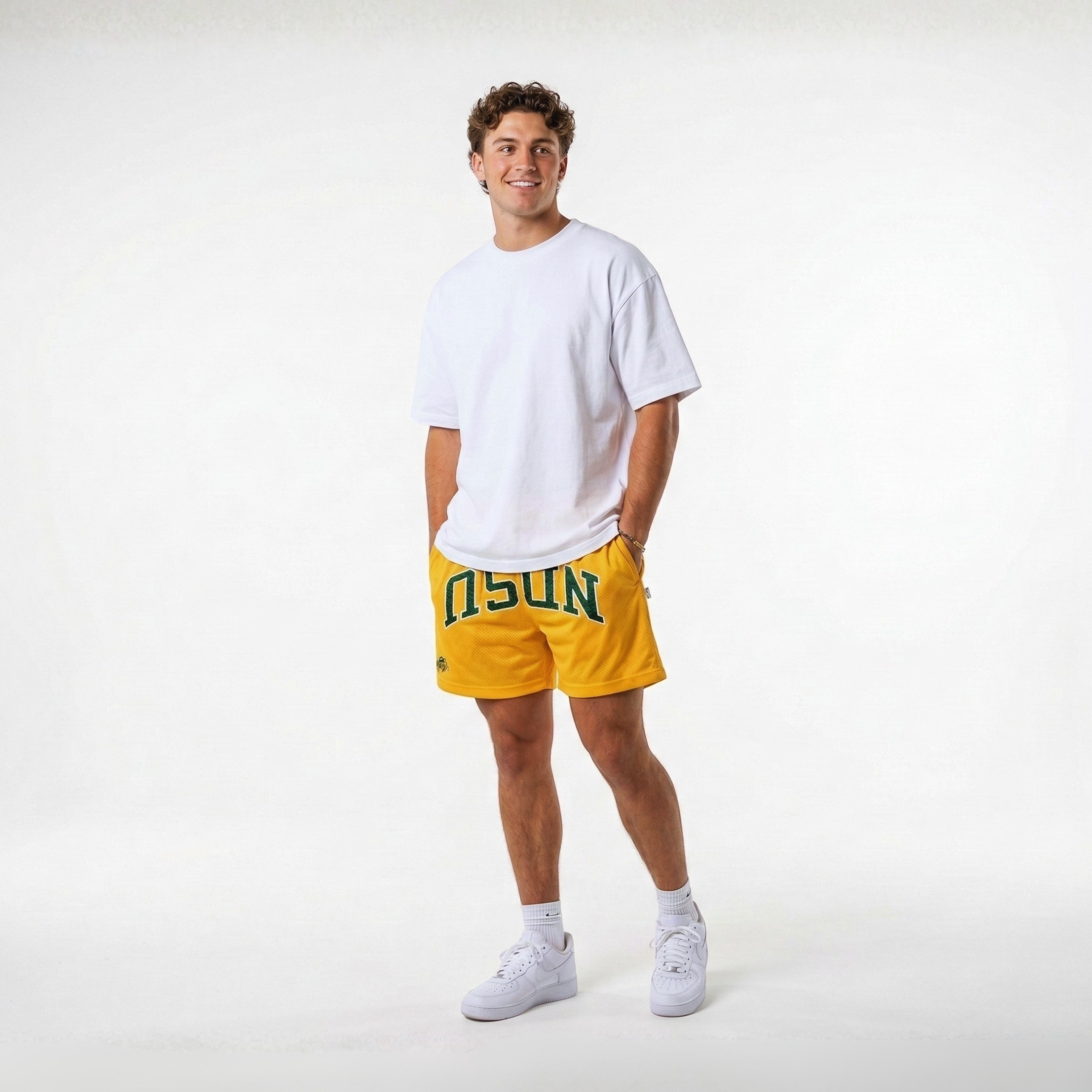 NDSU Bison Mesh Shorts - UPSIDE
