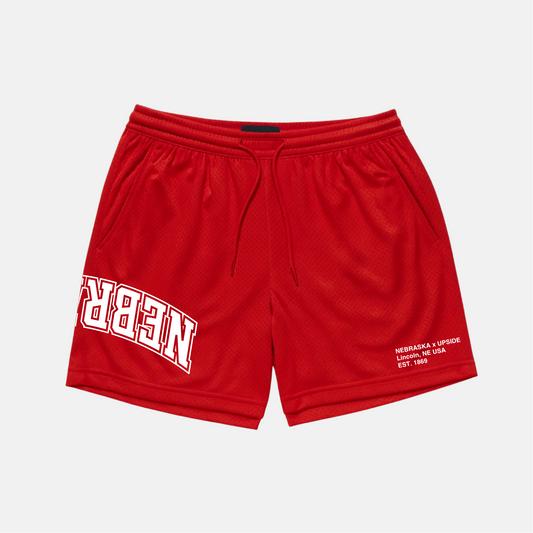 Nebraska x Upside Mesh Shorts