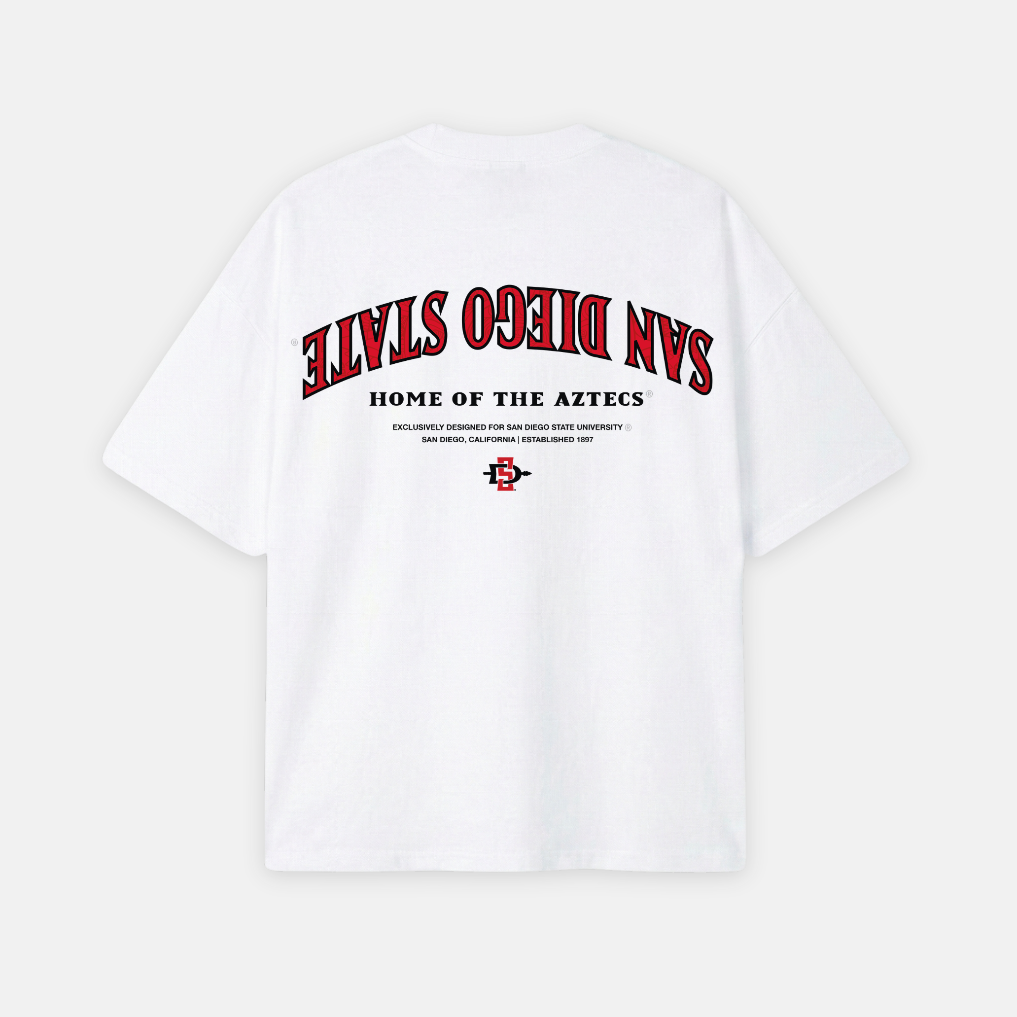San Diego State Essentials Oversized Tee - UPSIDE