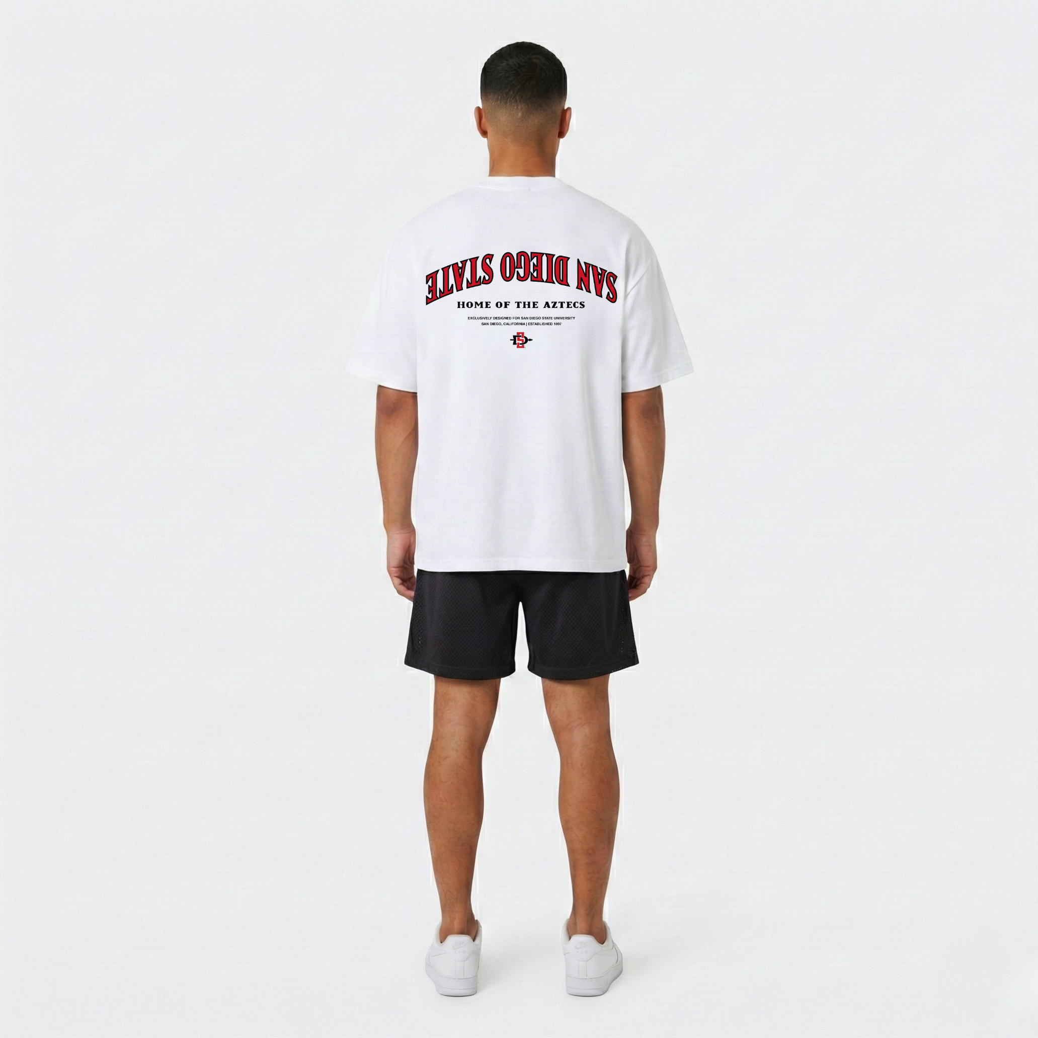 San Diego State Essentials Oversized Tee - UPSIDE