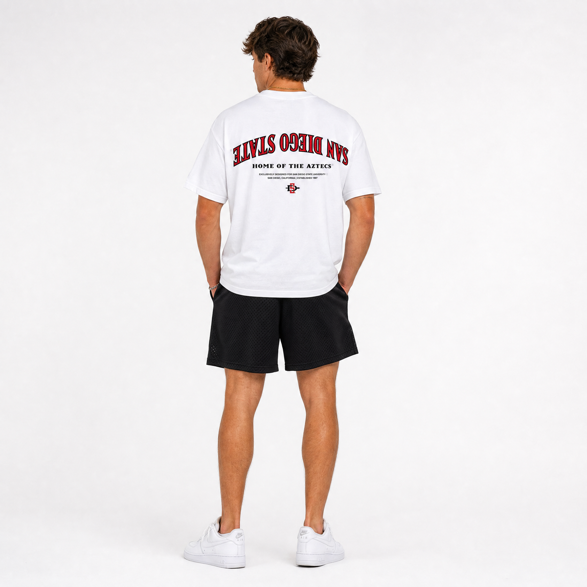 San Diego State Essentials Oversized Tee