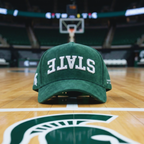 Michigan State Suede Hat - UPSIDE