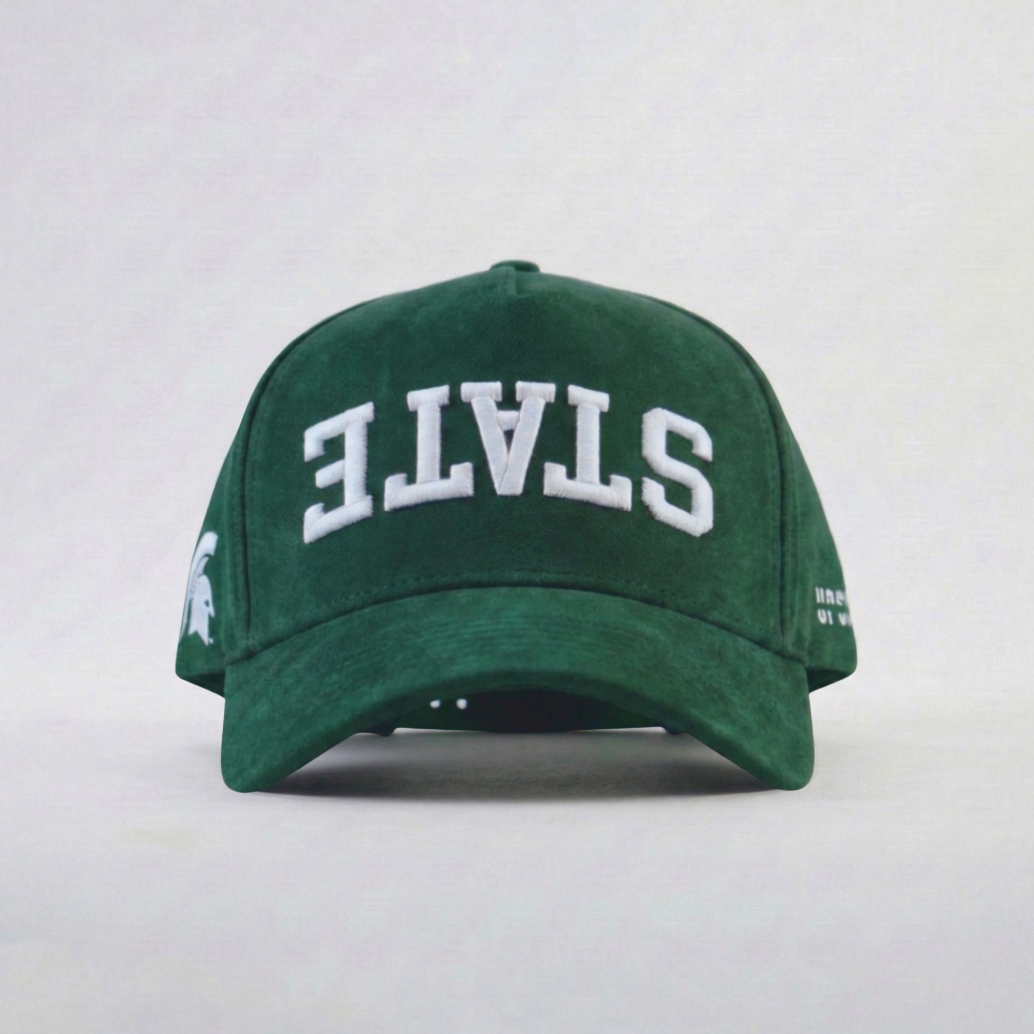 Michigan State Suede Hat - UPSIDE