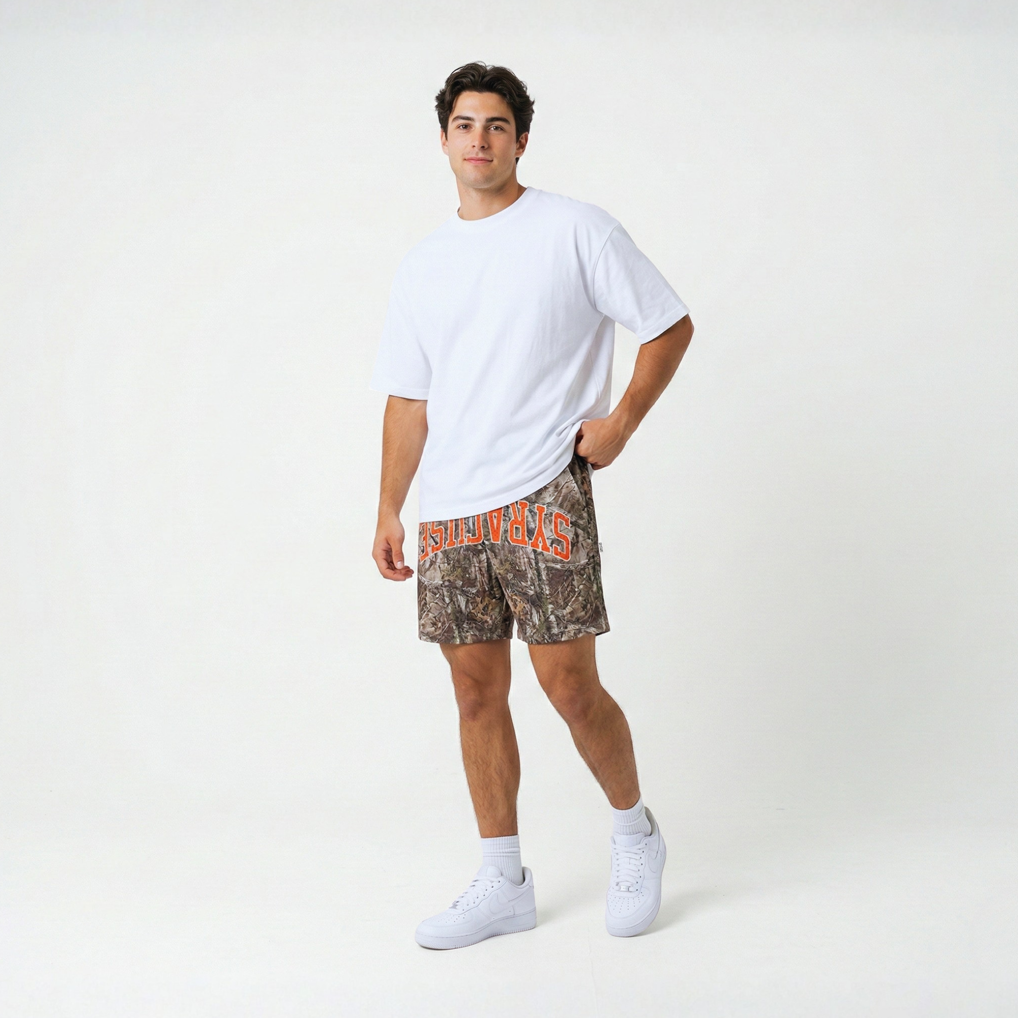 Syracuse Camo Mesh Shorts - UPSIDE