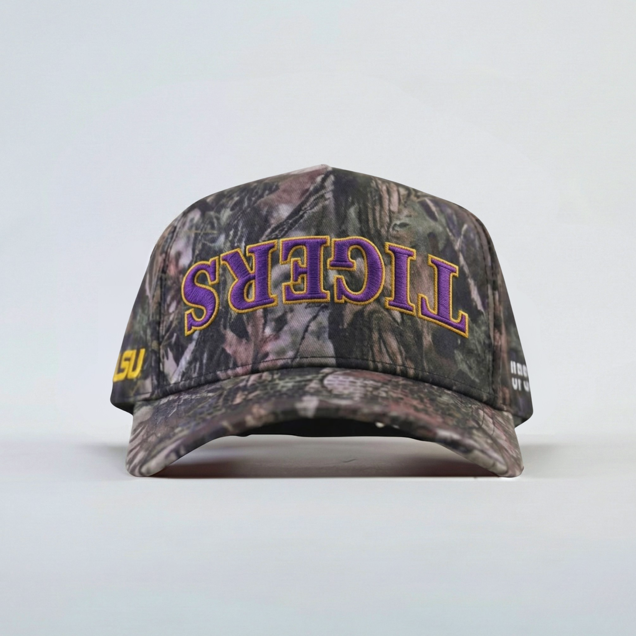 LSU Tigers Camo Hat - UPSIDE