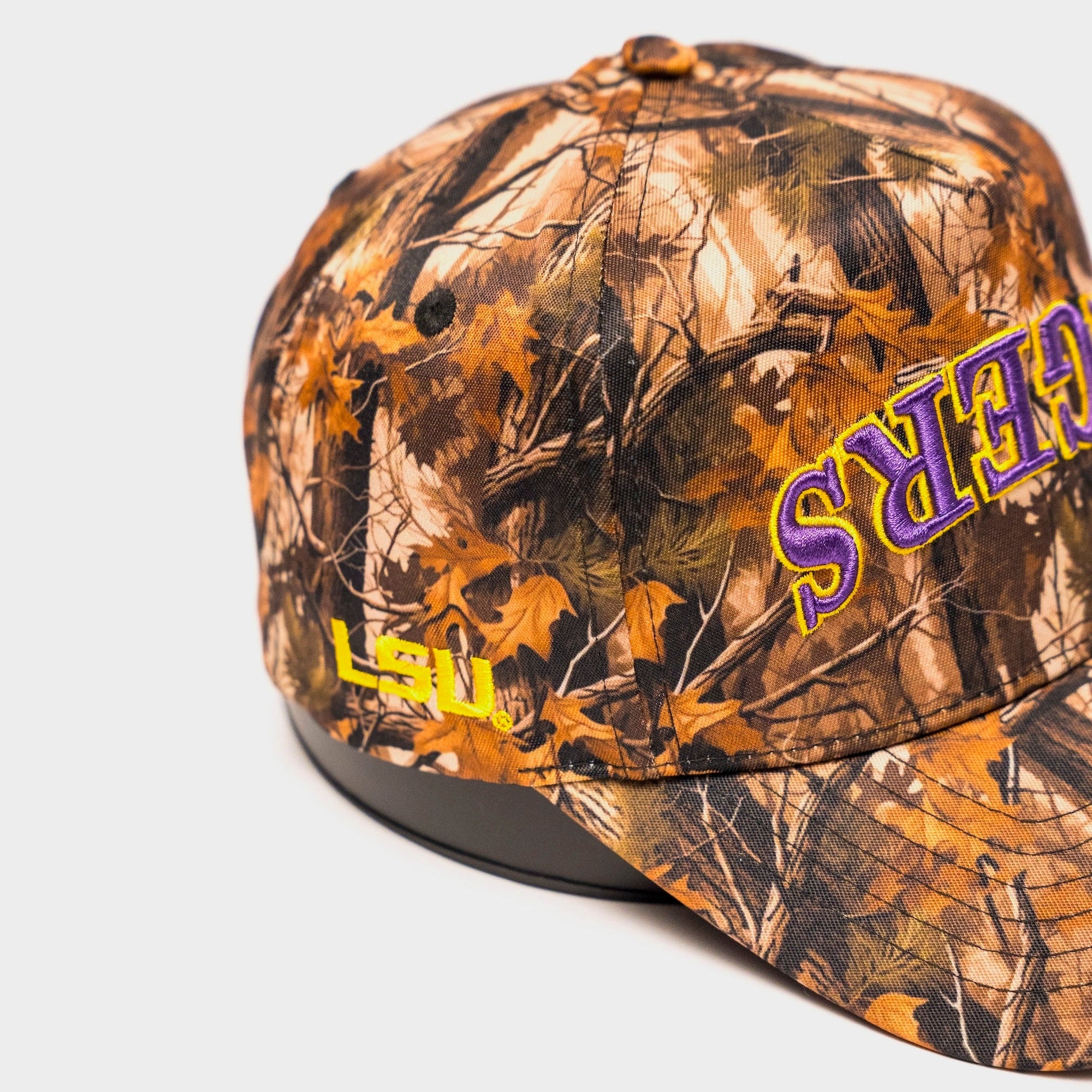 LSU Tigers Camo Hat - UPSIDE