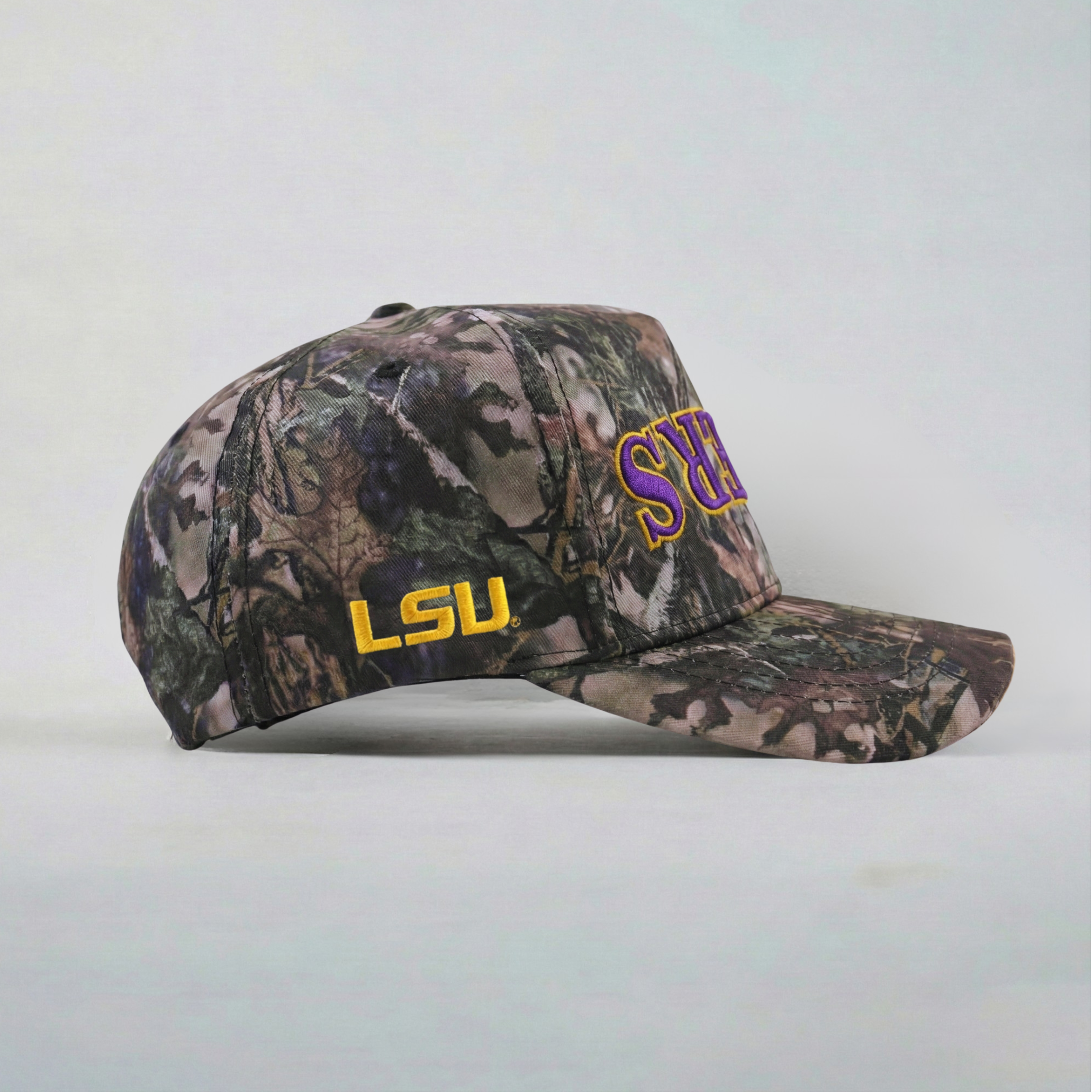 LSU Tigers Camo Hat - UPSIDE