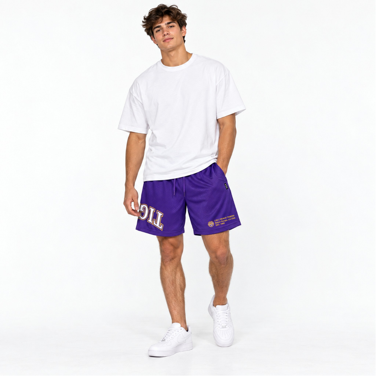 LSU Tigers Mesh Shorts | Exclusive