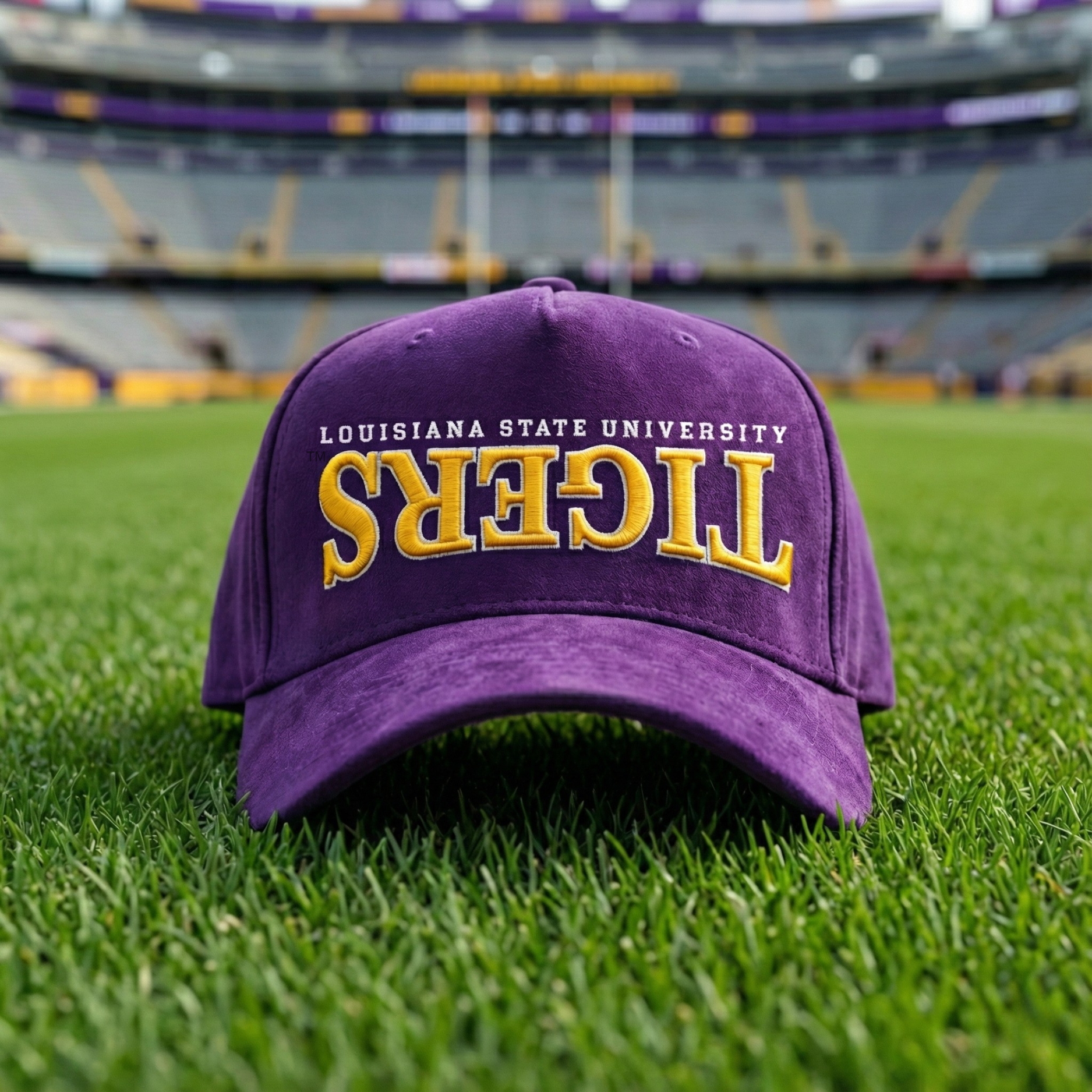 LSU Tigers Suede Hat