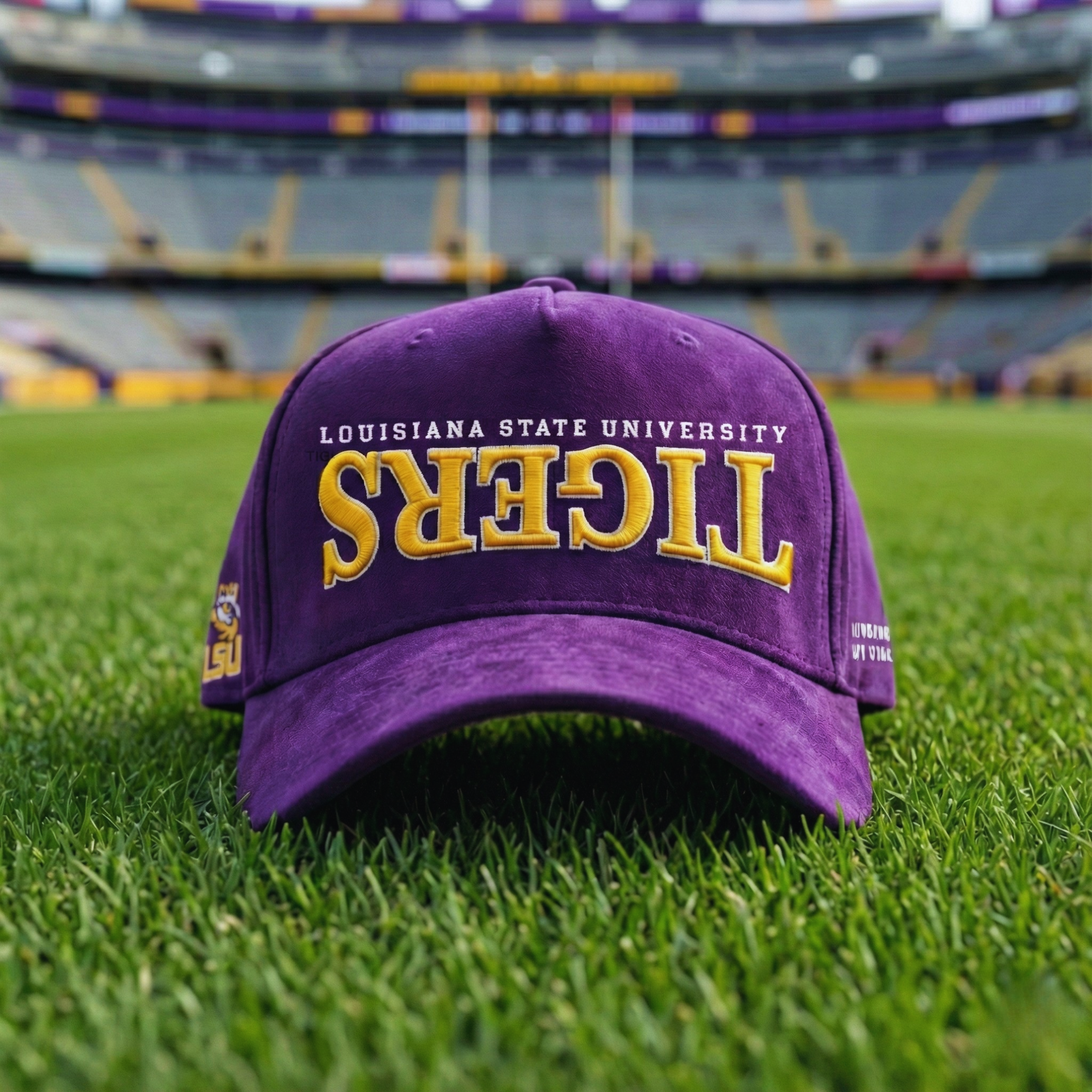 LSU Tigers Suede Hat