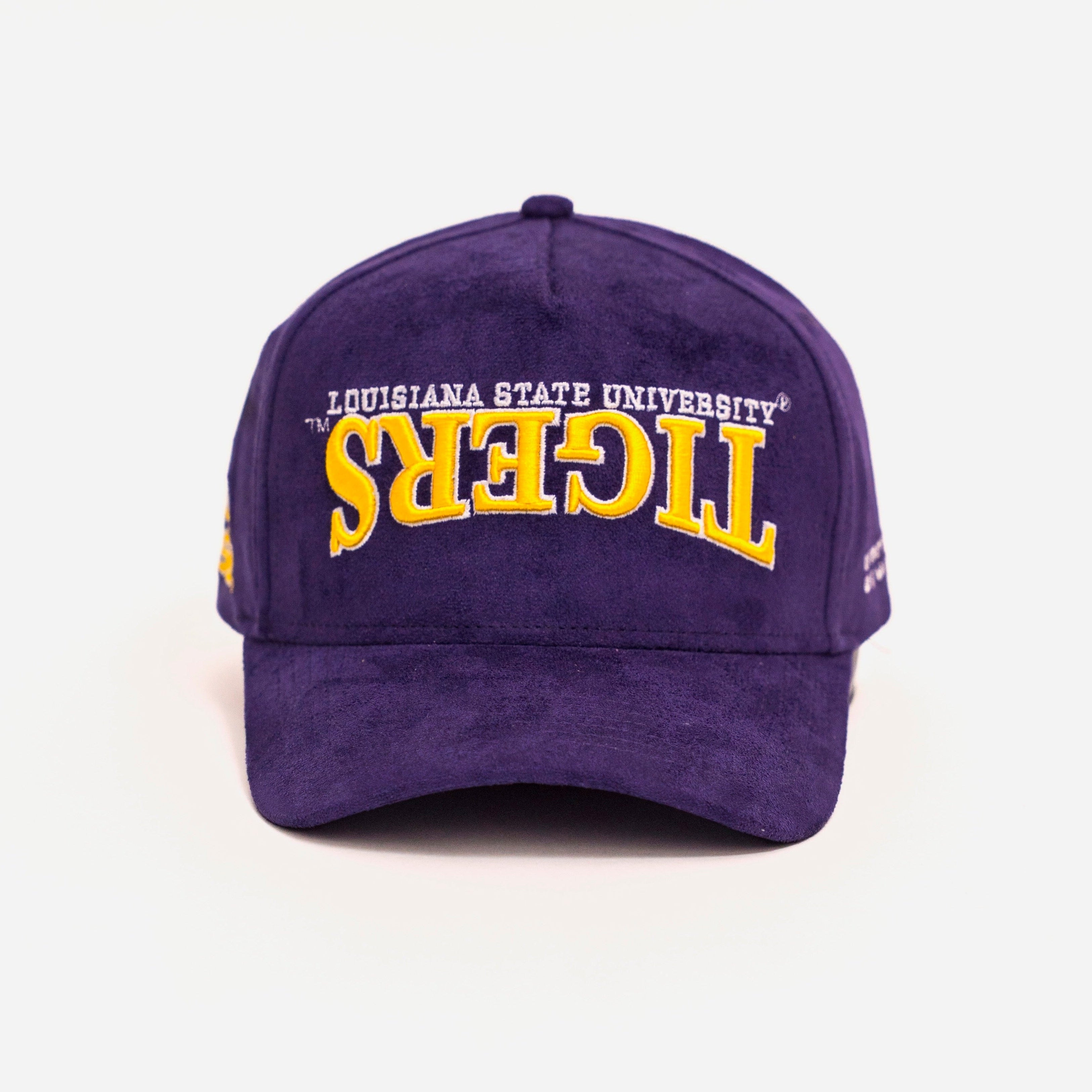 LSU Tigers Suede Hat - UPSIDE