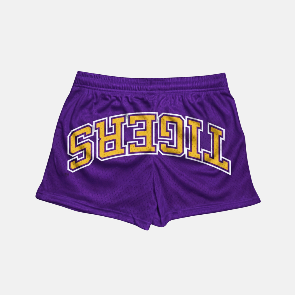 LSU Mesh Shorts | Women